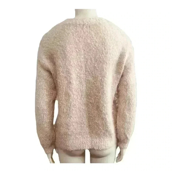 PHILOSOPHY pink fuzzy pullover sweater women size small - Picture 6 of 14